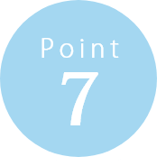 ポイント７の標識